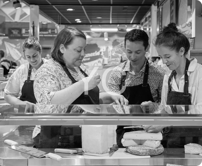 Personnel de la fromagerie